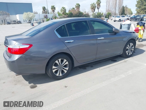 2013 Honda Accord LX z VIN 1HGCR2F38DA180149, wystawiony jako IAAI lot #41871887 z przebiegiem 177 883 mil mil oraz . Historia ofert i sprzedaży dostępna na DreamBid. Obrazek 4.