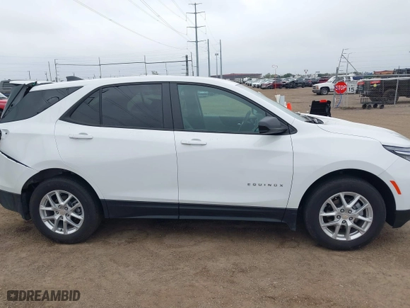 2024 Chevrolet Equinox LS with VIN 3GNAXHEG7RL368557, listed as a IAAI auction lot 41480818 with 12,768 mi miles. Bid and sale history available at carsss.com. Image 13.