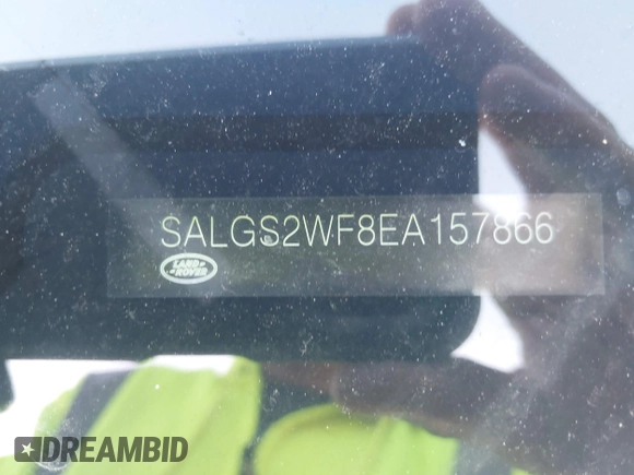 2014 Land Rover Range Rover HSE with VIN SALGS2WF8EA157866, listed as a IAAI auction lot 41110296 with 116,564 mi miles and . Bid and sale history available at DreamBid. Image 9.