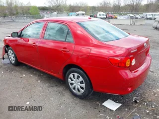 2009 Toyota Corolla with VIN 2T1BU40E09C170961, listed as a IAAI auction lot 42033860 with 192,899 mi miles and . Bid and sale history available at DreamBid. Image 3.