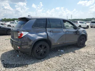 2019 Honda Passport Sport with VIN 5FNYF8H29KB025571, listed as a Copart auction lot 60444534 with 66,938 mi miles and Salvage Title. Bid and sale history available at carsss.com. Image 3.