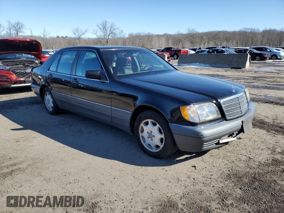 1995 Mercedes-Benz S 320 with VIN WDBGA32E4SA277249, listed as a Copart auction lot 45937425 with 146,730 mi miles and Clean Title. Bid and sale history available at DreamBid. Image 4.