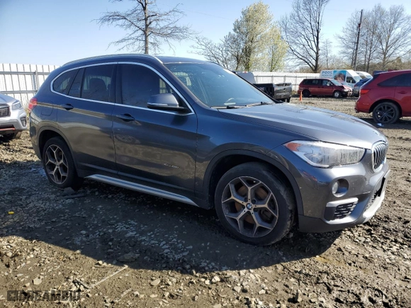 2018 BMW X1 xDrive28i with VIN WBXHT3C30J5K27472, listed as a Copart auction lot 52106655 with 120,936 mi miles and Clean Title. Bid and sale history available at carsss.com. Image 4.
