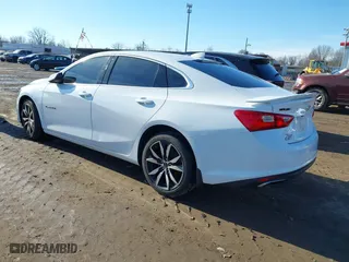 2020 Chevrolet Malibu RS with VIN 1G1ZG5ST5LF087377, listed as a IAAI auction lot 41424045 with 55,513 mi miles. Bid and sale history available at carsss.com. Image 3.
