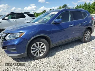 2017 Nissan Rogue SV with VIN KNMAT2MT7HP509615, listed as a Copart auction lot 58718145 with 103,927 mi miles and Salvage title. Bid and sale history available at DreamBid. Image 1.