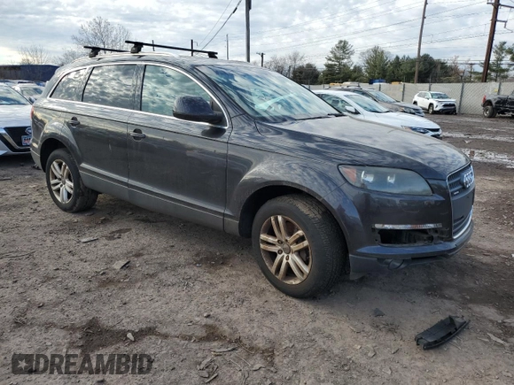 2009 Audi Q7 with VIN WA1AY74L29D009955, listed as a Copart auction lot 87280734 with 0 mi miles and Clean Title. Bid and sale history available at carsss.com. Image 4.