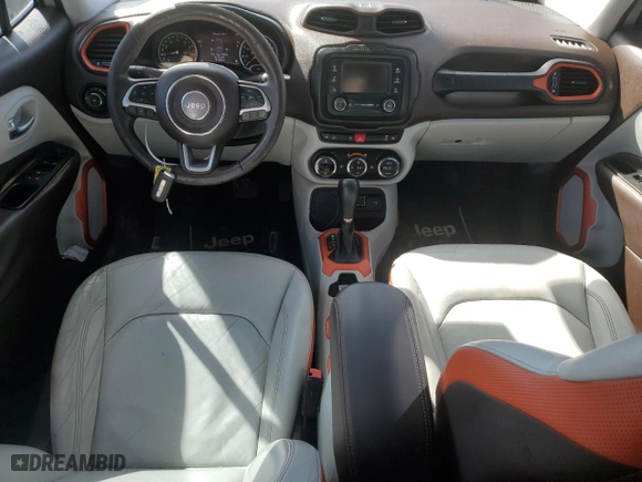 2015 Jeep Renegade Limited with VIN ZACCJADT6FPC33937, listed as a Copart auction lot 81233534 with 81,468 mi miles and Salvage Title. Bid and sale history available at carsss.com. Image 8.