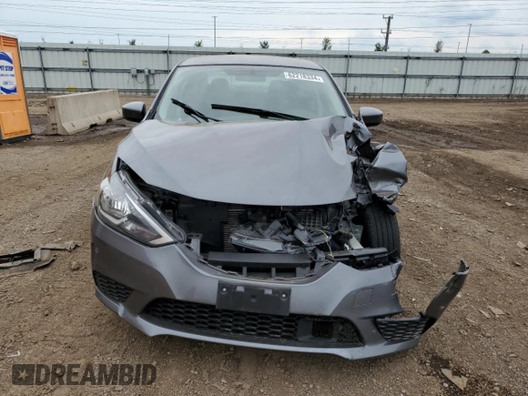 2019 Nissan Sentra S with VIN 3N1AB7AP6KY276925, listed as a Copart auction lot 62218334 with 28,716 mi miles and Salvage title. Bid and sale history available at DreamBid. Image 5.