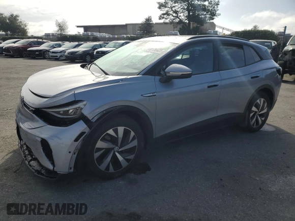 2023 Volkswagen ID.4 Pro with VIN 1V2CMPE88PC032582, listed as a Copart auction lot 48136625 with 21,079 mi miles and Salvage Title. Bid and sale history available at DreamBid. Image 1.