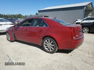 2008 Cadillac CTS RWD w/1SB with VIN 1G6DV57V480211590, listed as a Copart auction lot 76573594 with 0 mi miles and Salvage Title. Bid and sale history available at carsss.com. Image 2.