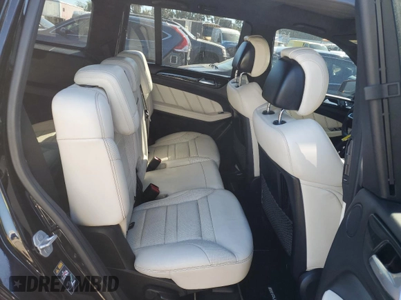 2017 Mercedes-Benz GLS with VIN 4JGDF7FE0HA878427, listed as a Copart auction lot 83296594 with 71,812 mi miles and Clean Title. Bid and sale history available at carsss.com. Image 11.