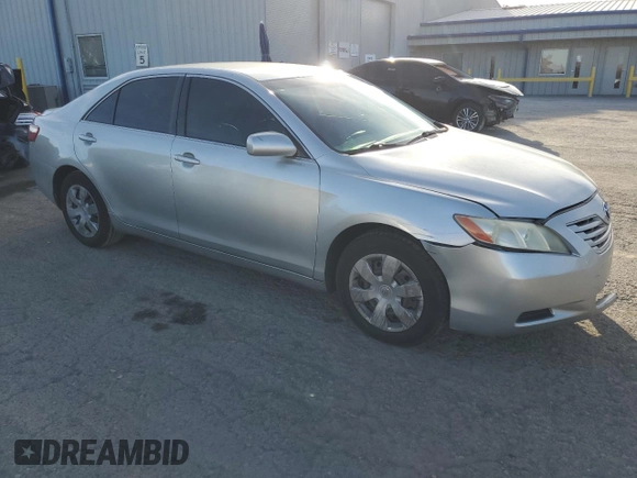 2007 Toyota Camry CE with VIN JTNBE46K273127217, listed as a Copart auction lot 47258345 with 164,024 mi miles and Salvage Title. Bid and sale history available at carsss.com. Image 4.