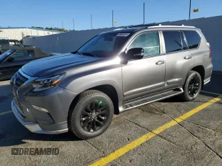 2017 Lexus GX with VIN JTJJM7FX2H5162116, listed as a Copart auction lot 86663554 with 27,494 mi miles and Salvage Title. Bid and sale history available at carsss.com. Image 1.