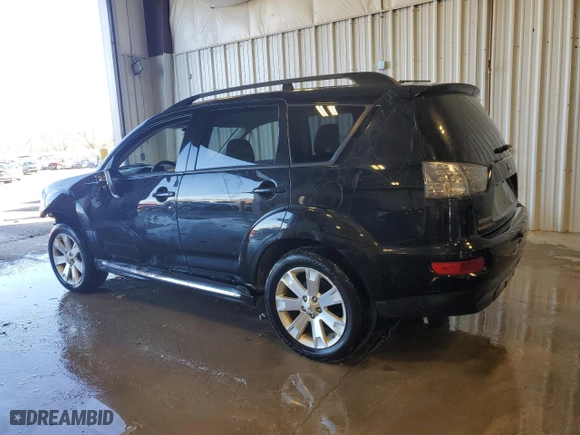 2013 Mitsubishi Outlander SE with VIN JA4JT3AW5DU005087, listed as a Copart auction lot 46421695 with 95,398 mi miles and Non Repairable. Bid and sale history available at carsss.com. Image 2.