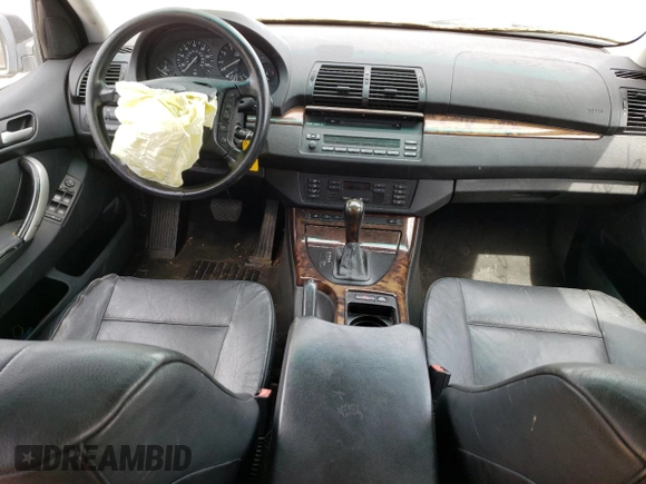 2003 BMW X5 3.0i with VIN 5UXFA535X3LV94559, listed as a Copart auction lot 66311094 with 0 mi miles and Salvage Title. Bid and sale history available at carsss.com. Image 8.