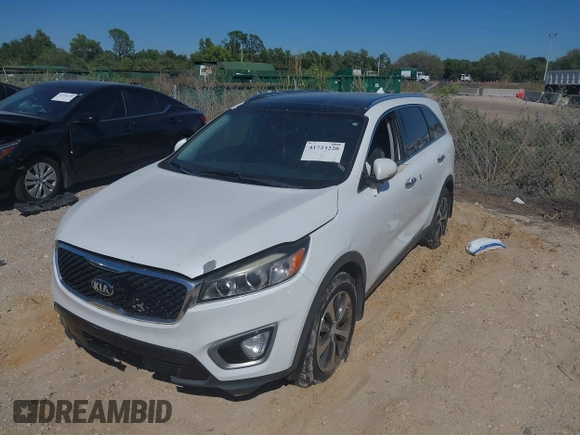 2017 Kia Sorento EX V6 with VIN 5XYPH4A54HG192831, listed as a IAAI auction lot 41723220 with 115,948 mi miles. Bid and sale history available at carsss.com. Image 17.