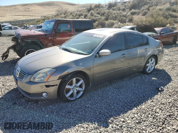 2005 Nissan Maxima 3.5 SL with VIN 1N4BA41E95C810939, listed as a Copart auction lot 50220225 with 244,489 mi miles and Salvage Title. Bid and sale history available at carsss.com. Image 1.