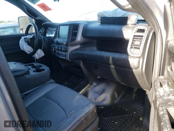 2023 Ram 2500 Tradesman with VIN 3C6UR4HJ2PG516319, listed as a Copart auction lot 56374694 with 6,823 mi miles and Salvage Title. Bid and sale history available at carsss.com. Image 8.