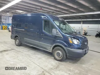 2017 Ford Transit with VIN 1FTYE2CMXHKA33800, listed as a Copart auction lot 60931935 with 234,935 mi miles and Salvage title. Bid and sale history available at DreamBid. Image 4.
