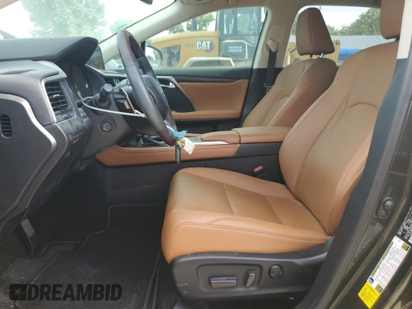 2021 Lexus RX 350 z VIN 2T2HZMDA2MC302481, wystawiony jako Copart lot #54737155 z przebiegiem 37 373 mil mil oraz Szkoda całkowita • Salvage title. Historia ofert i sprzedaży dostępna na DreamBid. Obrazek 7.