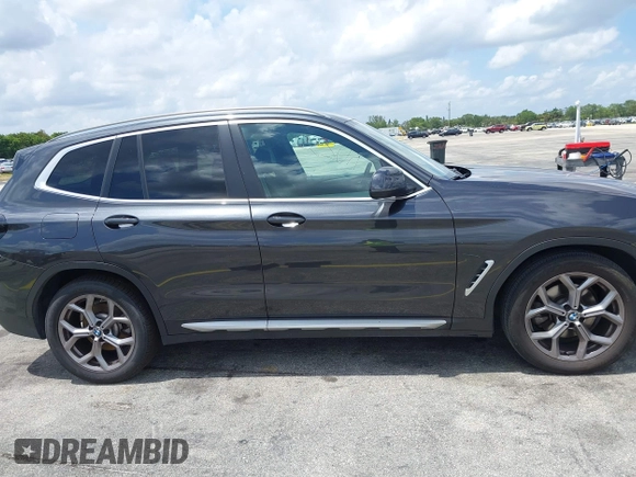2024 BMW X3 sDrive30i with VIN 5UX43DP09R9T81912, listed as a IAAI auction lot 42190431 with 35,836 mi miles and . Bid and sale history available at DreamBid. Image 13.