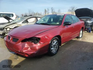 2005 Pontiac Grand Am SE with VIN 1G2NE52F05M249988, listed as a Copart auction lot 41102584 with 180,128 mi miles and Salvage Title. Bid and sale history available at carsss.com. Image 1.