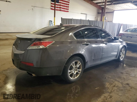 2009 Acura TL Tech with VIN 19UUA86549A018283, listed as a Copart auction lot 51913805 with 205,287 mi miles and Salvage Title. Bid and sale history available at carsss.com. Image 3.