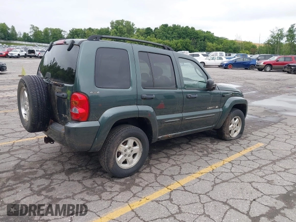 2002 Jeep Liberty Limited с VIN 1J4GL58K32W180061, выставлен на аукционе IAAI как лот 42644030 с пробегом 105 668 миль миль и . История ставок и продаж доступна на DreamBid. Изображение 4.