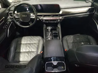 2023 Kia Telluride EX X-Line with VIN 5XYP3DGC8PG372784, listed as a Copart auction lot 51593535 with 12,353 mi miles and Salvage title. Bid and sale history available at DreamBid. Image 8.