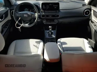 2022 Hyundai Kona Limited with VIN KM8K53A35NU911229, listed as a Copart auction lot 42786925 with 10,110 mi miles and Salvage Title. Bid and sale history available at carsss.com. Image 8.