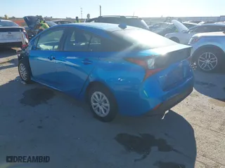 2022 Toyota Prius L Eco with VIN JTDKAMFU0N3182232, listed as a IAAI auction lot 41737264 with 23,123 mi miles. Bid and sale history available at carsss.com. Image 3.