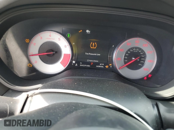 2022 Acura TLX w/A-Spec Package with VIN 19UUB5F55NA000851, listed as a Copart auction lot 54745015 with 44,219 mi miles and Salvage title. Bid and sale history available at DreamBid. Image 9.