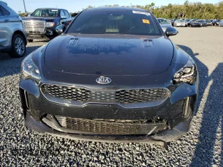 2019 Kia Stinger GT1 with VIN KNAE45LCXK6051385, listed as a Copart auction lot 76497764 with 78,129 mi miles and Non Repairable. Bid and sale history available at DreamBid. Image 5.
