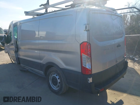 2023 Ford Transit Cargo with VIN 1FTYE1Y85PKB94625, listed as a IAAI auction lot 41588262 with 10,257 mi miles. Bid and sale history available at carsss.com. Image 3.
