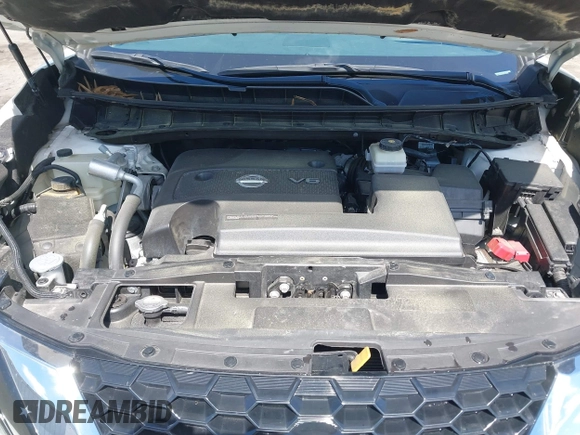 2022 Nissan Murano S z VIN 5N1AZ2AS0NC115785, wystawiony jako IAAI lot #42055354 z przebiegiem 38 536 mil mil oraz . Historia ofert i sprzedaży dostępna na DreamBid. Obrazek 10.