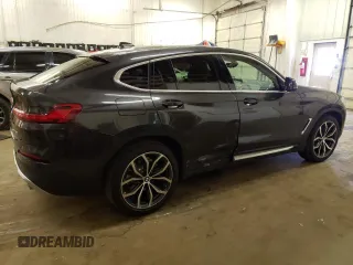 2021 BMW X4 xDrive30i with VIN 5UX2V1C09M9H40435, listed as a Copart auction lot 63585963 with 26,409 mi miles. Bid and sale history available at carsss.com. Image 3.