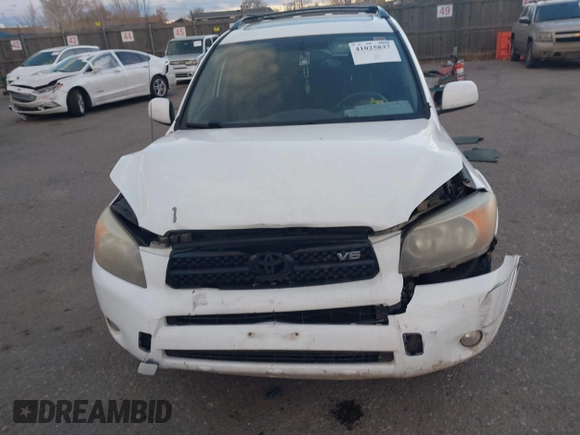 2006 Toyota RAV4 Sport with VIN JTMBK32VX66005712, listed as a IAAI auction lot 41025837 with 220,861 mi miles. Bid and sale history available at carsss.com. Image 12.