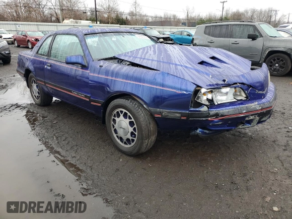 1988 Ford Thunderbird with VIN 1FABP64T6JH176166, listed as a Copart auction lot 84049064 with 80,091 mi miles and Salvage Title. Bid and sale history available at DreamBid. Image 4.