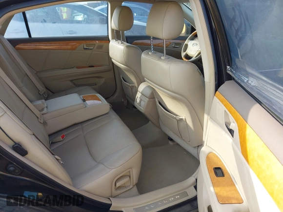 2006 Toyota Avalon XL with VIN 4T1BK36BX6U126537, listed as a IAAI auction lot 41911588 with 145,096 mi miles and . Bid and sale history available at DreamBid. Image 8.