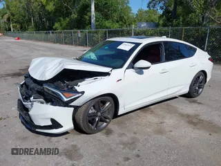 2025 Acura Integra w/A-Spec Package z VIN 19UDE4H31SA007742, wystawiony jako IAAI lot #42061431 z przebiegiem 3644 mil mil oraz . Historia ofert i sprzedaży dostępna na DreamBid. Obrazek 2.