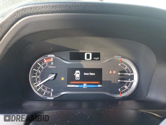 2023 Honda Ridgeline Black Edition with VIN 5FPYK3F81PB012950, listed as a Copart auction lot 48932835 with 26,269 mi miles and Salvage title. Bid and sale history available at DreamBid. Image 9.