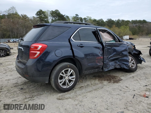 2016 Chevrolet Equinox LT with VIN 2GNALCEK9G6171023, listed as a Copart auction lot 52776805 with 183,943 mi miles and Salvage Title. Bid and sale history available at DreamBid. Image 3.