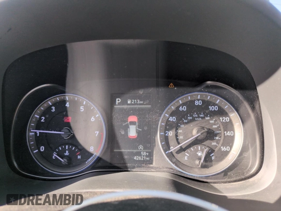 2022 Hyundai Kona SE z VIN KM8K2CAB1NU830115, wystawiony jako Copart lot #52919145 z przebiegiem 42 621 mil mil oraz Szkoda całkowita • Salvage title. Historia ofert i sprzedaży dostępna na DreamBid. Obrazek 9.