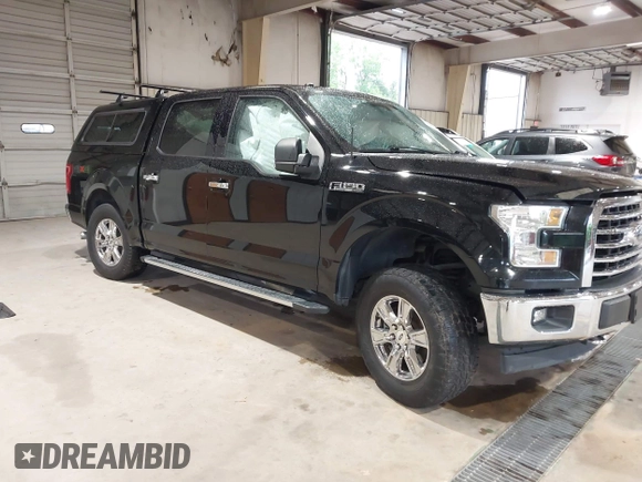 2017 Ford F-150 XL with VIN 1FTEW1EF2HFC11250, listed as a IAAI auction lot 42252481 with 104,955 mi miles and . Bid and sale history available at DreamBid. Image 1.