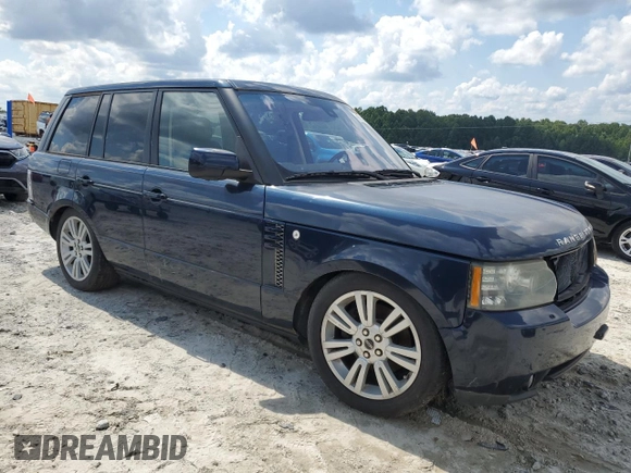 2012 Land Rover Range Rover HSE Lux with VIN SALMF1D46CA389852, listed as a Copart auction lot 67006465 with Not provided miles and Salvage title. Bid and sale history available at DreamBid. Image 4.