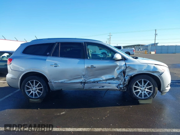 2015 Buick Enclave Leather with VIN 5GAKVBKD5FJ153659, listed as a IAAI auction lot 41295215 with 208,446 mi miles and . Bid and sale history available at carsss.com. Image 13.