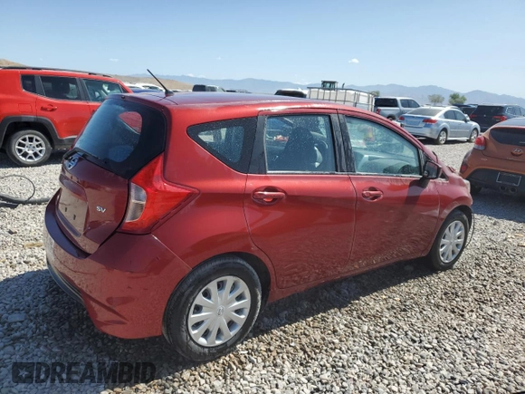 2019 Nissan Note SV with VIN 3N1CE2CPXKL361375, listed as a Copart auction lot 60861045 with 74,667 mi miles and Salvage title. Bid and sale history available at DreamBid. Image 3.