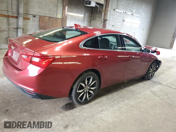 2018 Chevrolet Malibu LT with VIN 1G1ZD5ST7JF282516, listed as a Copart auction lot 55530275 with 102,272 mi miles and Salvage Title. Bid and sale history available at DreamBid. Image 3.