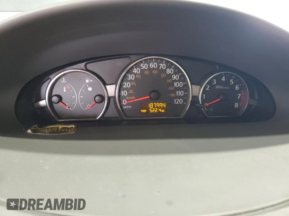 2006 Saturn ION z VIN 1G8AZ55F46Z115879, wystawiony jako Copart lot #56625925 z przebiegiem 187 994 mil mil oraz Szkoda całkowita • Salvage title. Historia ofert i sprzedaży dostępna na DreamBid. Obrazek 9.