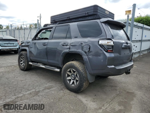 2015 Toyota 4Runner Limited with VIN JTEBU5JRXF5266236, listed as a Copart auction lot 49510415 with 119,317 mi miles and Salvage title. Bid and sale history available at DreamBid. Image 2.